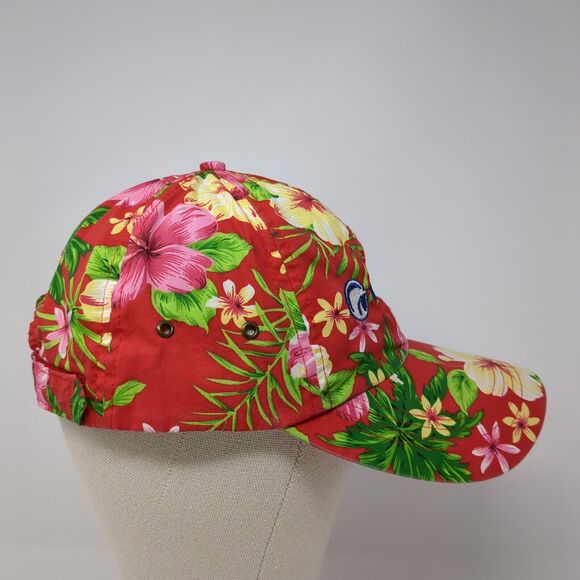 Cruise West Strapback Hat Multi One Size Adjustable Floral Hawaiian HG - Picture 4 of 8